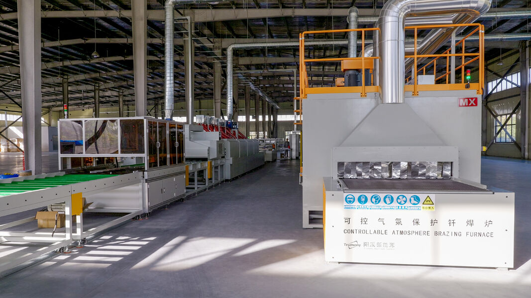 Trumony Aluminum Limited สายการผลิตของผู้ผลิต