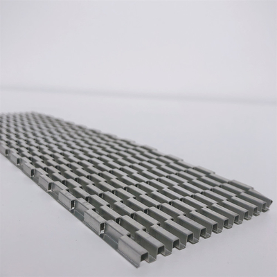 อลูมิเนียม Ruffled Herringbone Fins ฮีทซิงค์ Extruded Corrosion