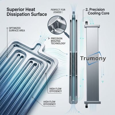คุณภาพ Aluminum Liquid Cooling Plate Thermal Management for EV Battery Storage Systems โรงงาน
