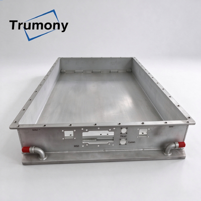คุณภาพ Aluminum Battery Tray Bottom Enclosure 1100x650x140mm Welded 72S Marine Battery Pack โรงงาน